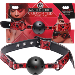 Crimson Tied Breathable Ball Gag