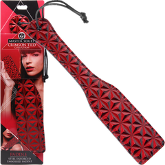 Crimson Tied Steel Enforced Spanking Paddle