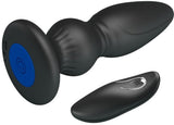 Powerful Vibrating Anal Plug (Black)