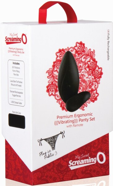 Premium Ergonomic Remote Panty Set  + Free Clean Vibe