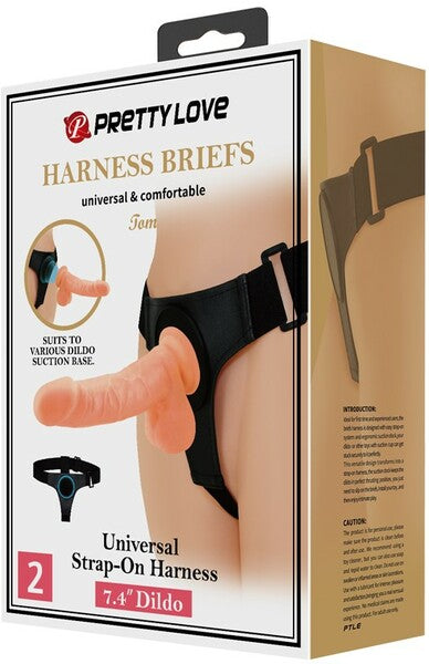 Universal Strap-On Harness (7.4" Dildo)